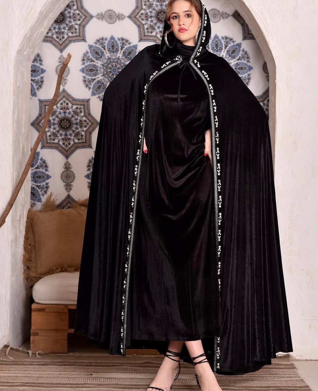 HAND MADE MOROCCAN CAPE