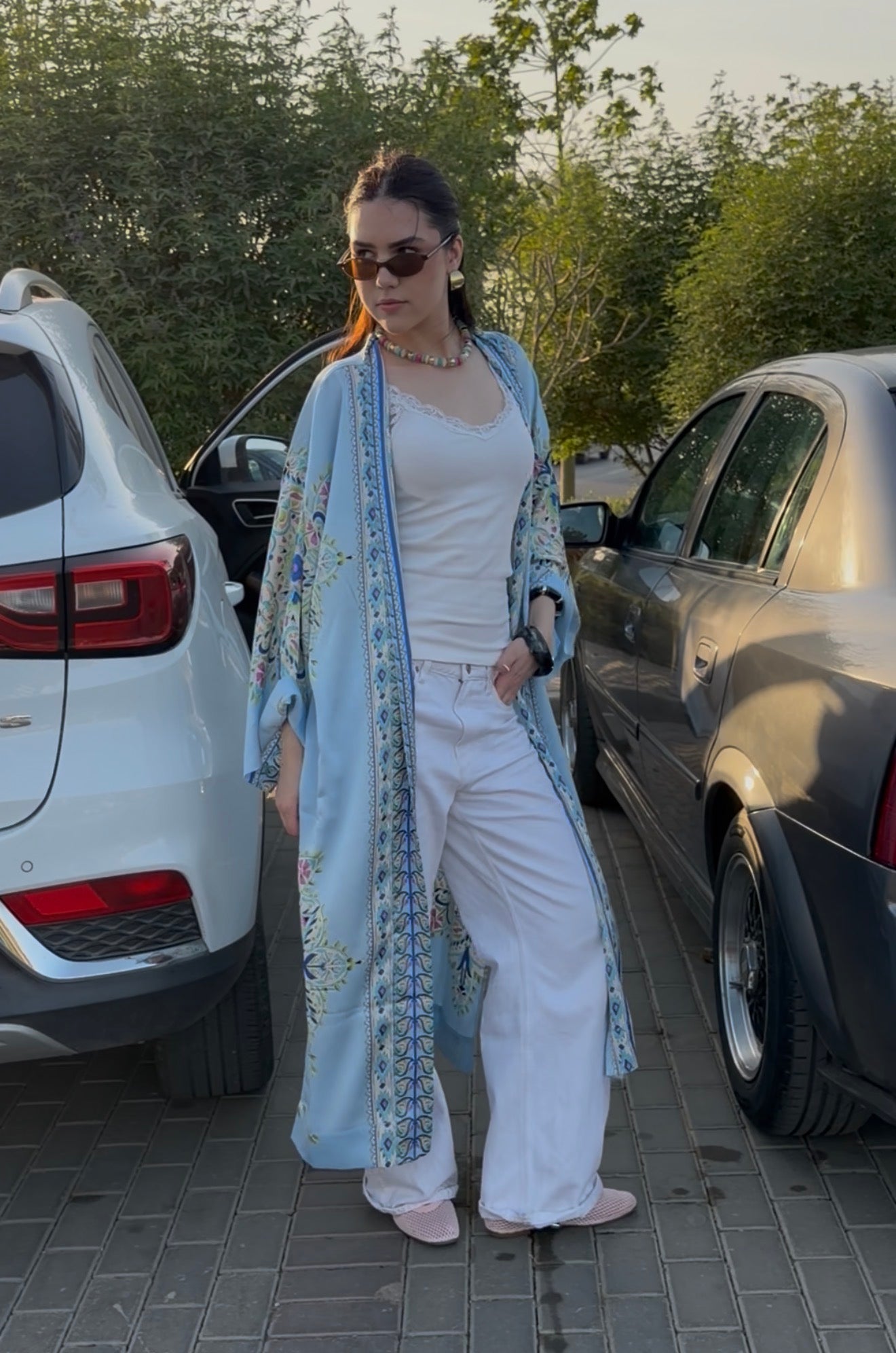 Blue Bombay breeze cardigan
