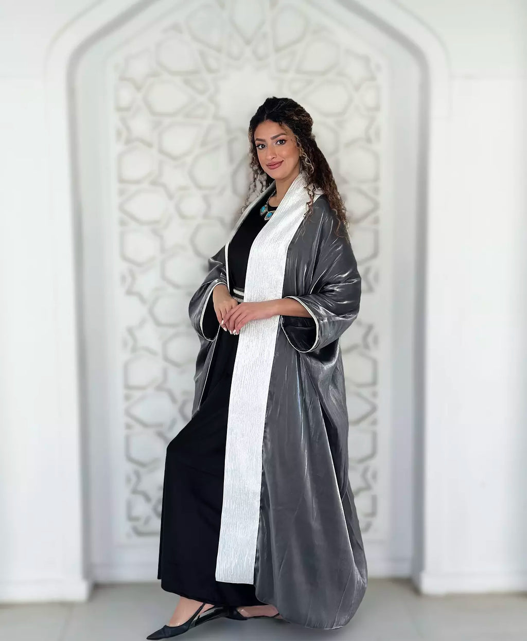 The silver kaftan