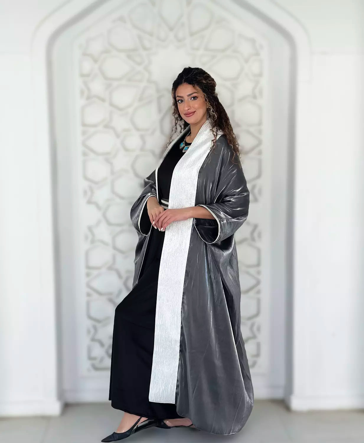 The silver kaftan