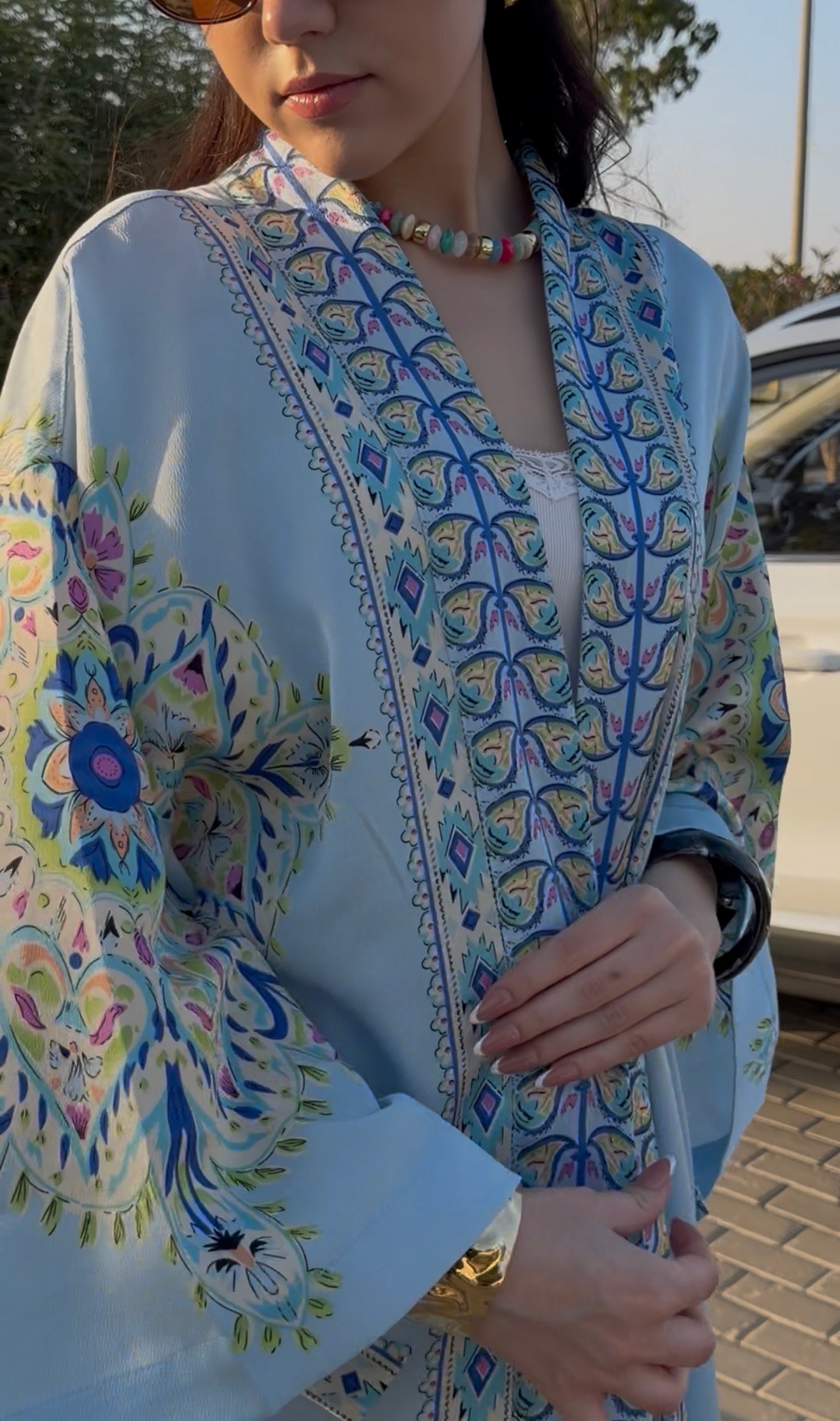 Blue Bombay breeze cardigan