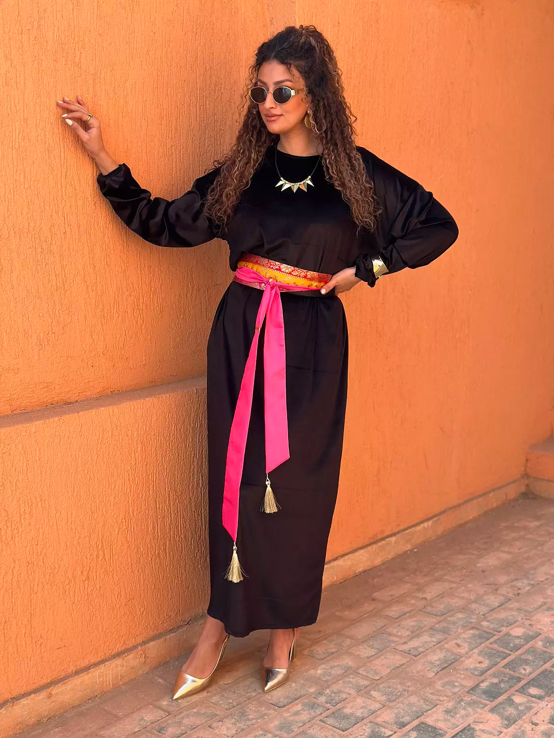 The NOT Basic velvet dress