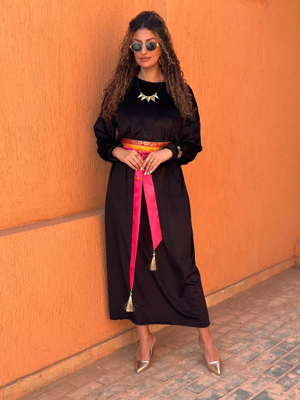 The NOT Basic velvet dress