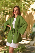 Greeny greens kimono