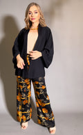 Black Short kimono