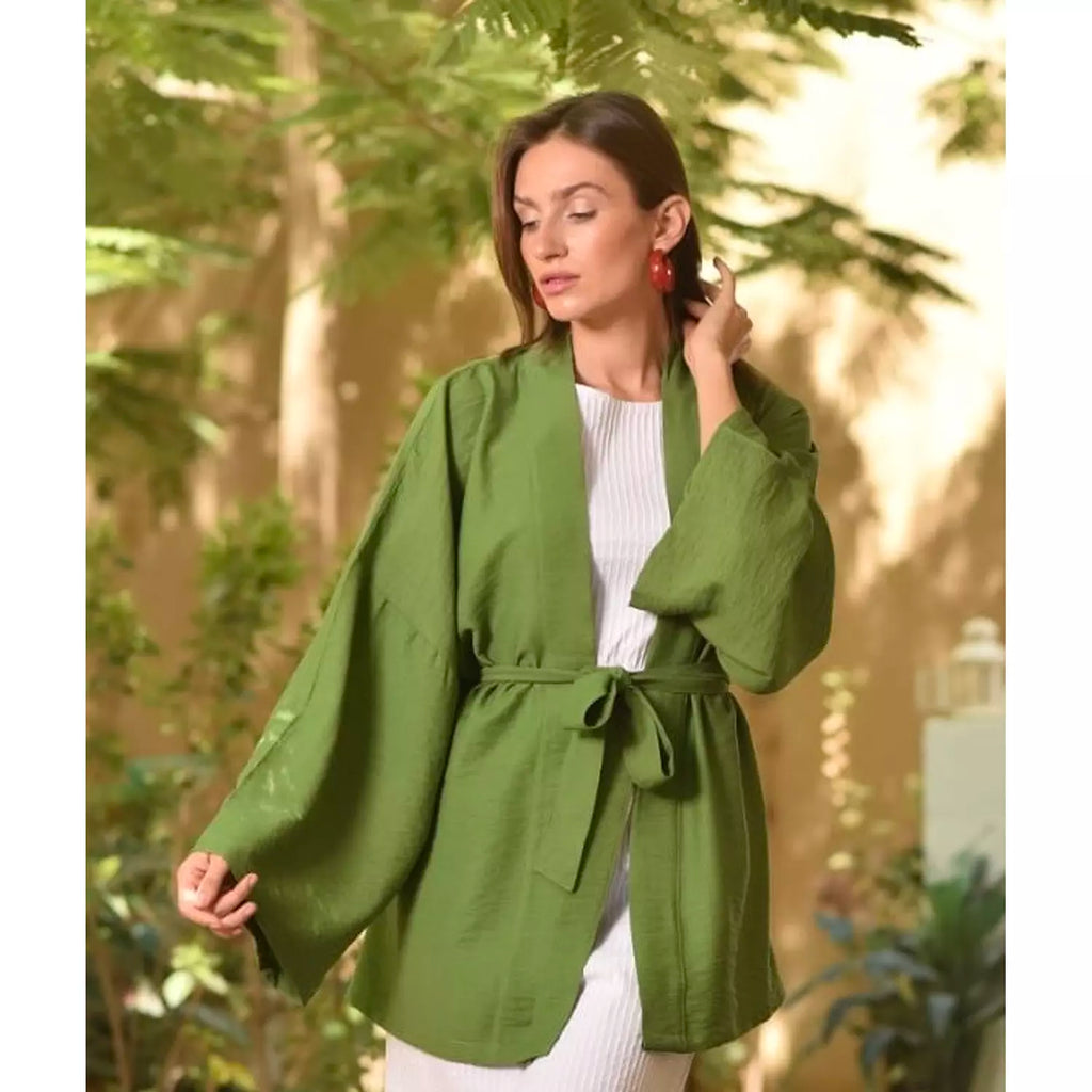 Greeny greens kimono