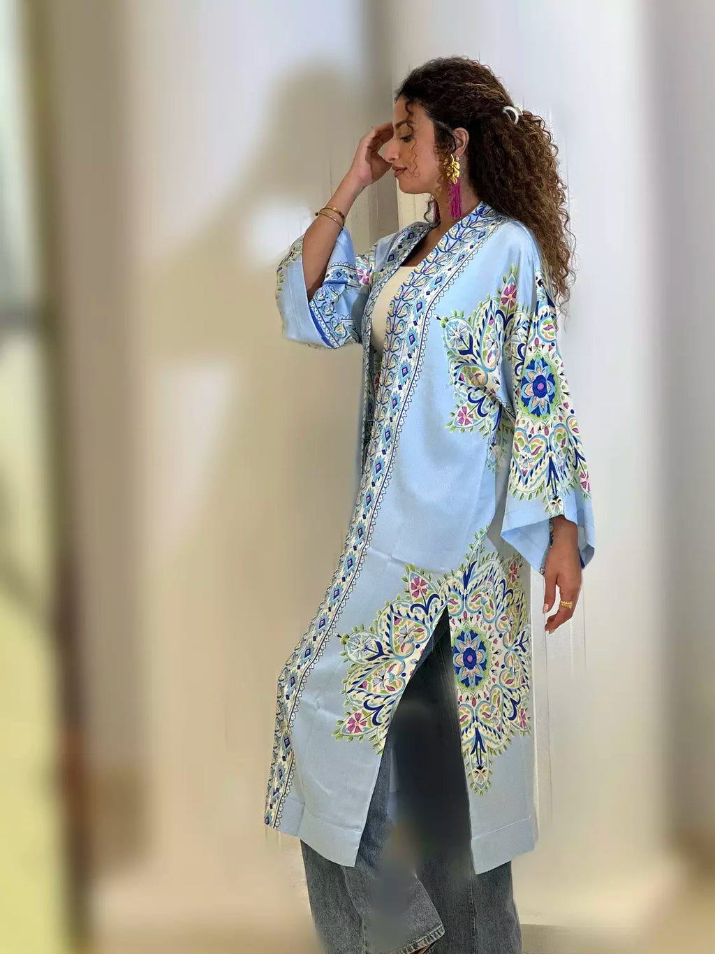 Blue Bombay breeze cardigan