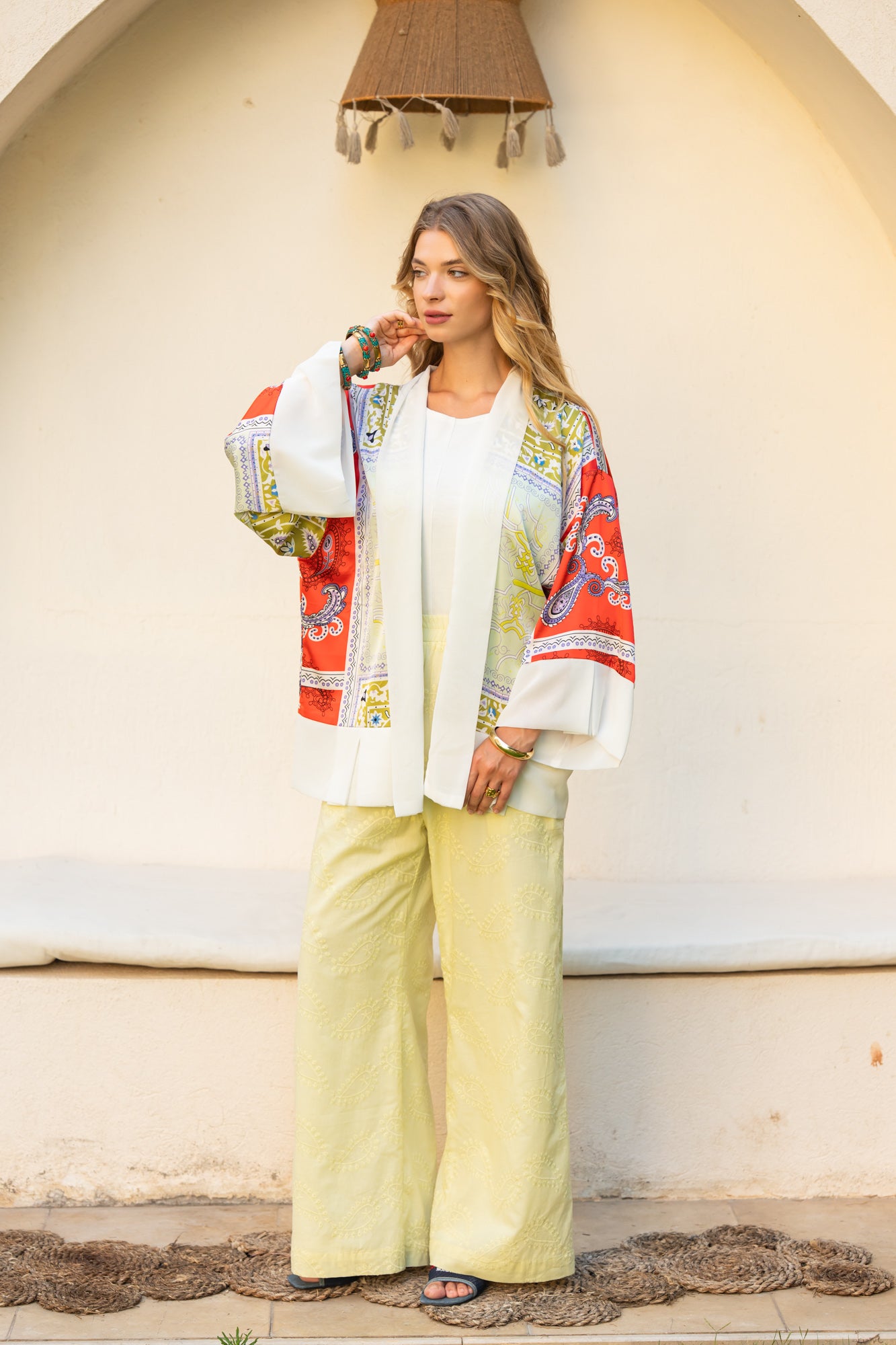 Lemon x Red Kimono