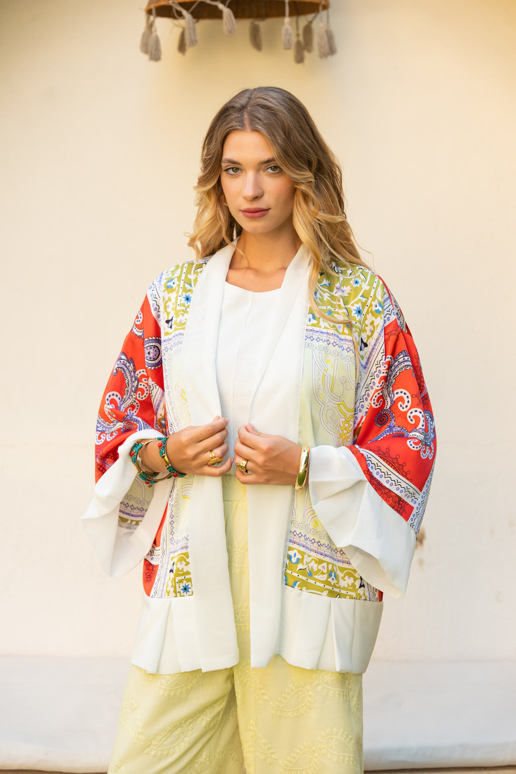 Lemon x Red Kimono