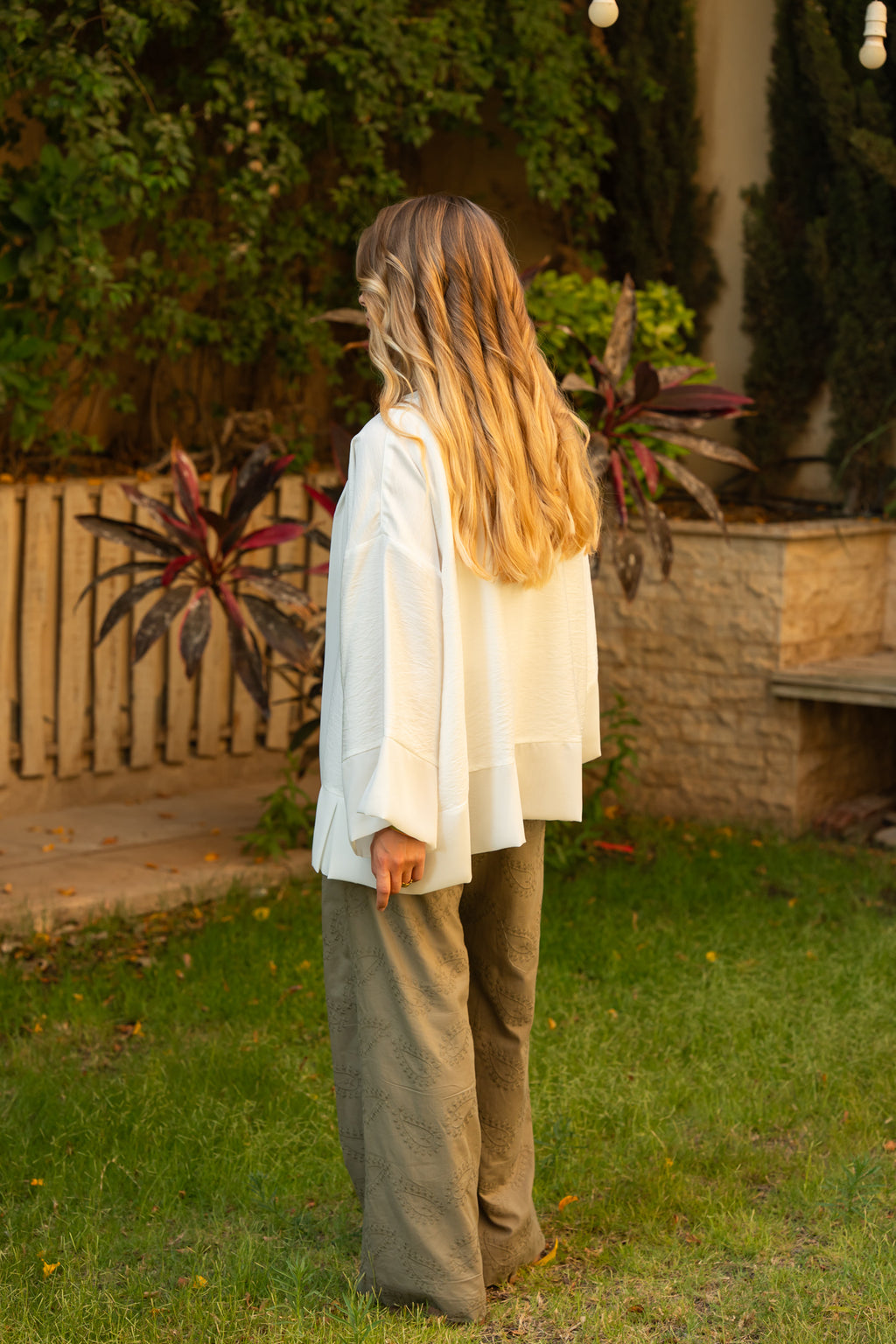 White Kimono x chiffon