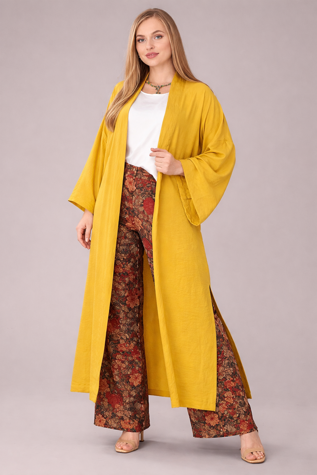 Basic Mutard Cardigan